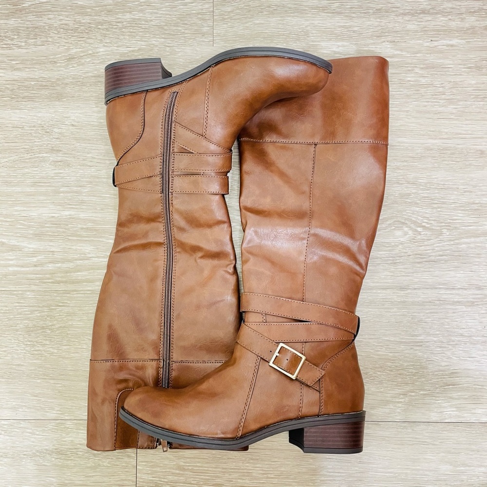 🍂NEW🤎 Arizona Jean Co. Leather Brown Boots